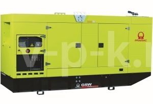 Дизельный генератор PRAMAC GSW370I 3-фазный в кожухе  фото