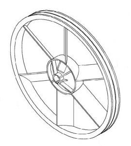 7201030000 Маховик Fiac AB 410 7201030000 Маховик Fiac AB 410 фото