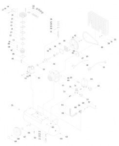 CYLINDER HEAD FUBAG VCF - 50 CM3 (45681465) HS2065K16 CYLINDER HEAD FUBAG VCF - 50 CM3 (45681465) HS2065K16 фото
