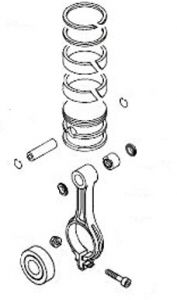 4191011000 Шатунно-поршневая группа Fiac VS 204 фото