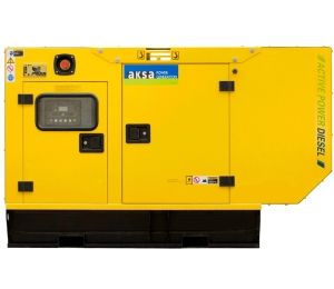 Дизельный генератор Aksa APD900P в кожухе с АВР  фото