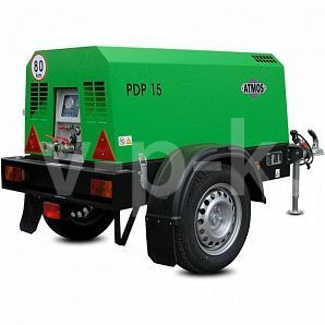 Винтовой компрессор ATMOS PDP20 7 фиксированный без тормоза Винтовой компрессор ATMOS PDP20 7 фиксированный без тормоза фото