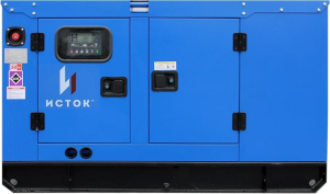 Дизельный генератор Исток АД12С-Т400-РПМ15 в кожухе с АВР  фото