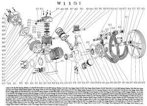 R 034W115II Болт шатуна W115II для w115-16 (16 бар) R 034W115II Болт шатуна W115II для w115-16 (16 бар) фото