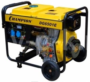 Бензиновый генератор Champion GG6501E  Бензиновый генератор Champion GG6501E  фото