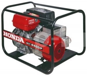 Бензиновый генератор Honda ECT6500P  Бензиновый генератор Honda ECT6500P  фото