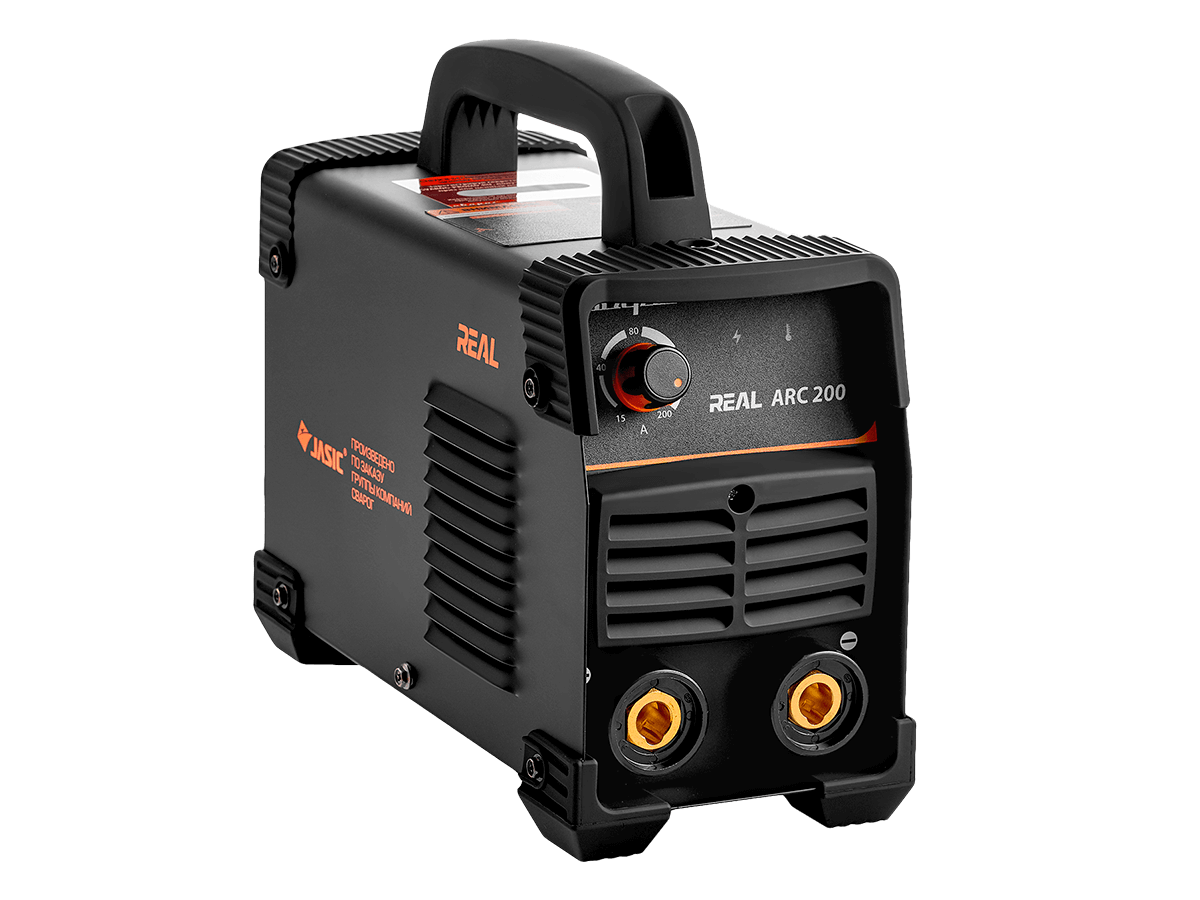 Сварочный аппарат инвертор MMA  REAL ARC 200 (Z238N) Black (маска+краги) Сварочный аппарат инвертор MMA  REAL ARC 200 (Z238N) Black (маска+краги)
