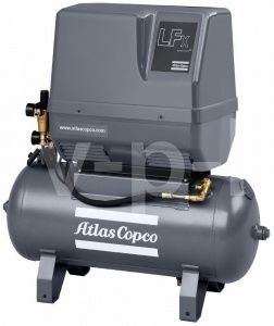 Поршневой компрессор Atlas Copco LFx 2 1PH на тележке с ресивером Поршневой компрессор Atlas Copco LFx 2 1PH на тележке с ресивером фото