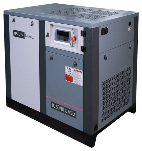 Винтовой компрессор IRONMAC IC 50/10 C VSD (IP23) фото