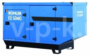 Дизельный генератор SDMO J110 в кожухе  фото