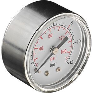 манометр  M053-P10, пневматический манометр  M053-P10, манометр для компрессора  M053-P10