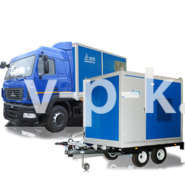 Дизельный генератор ТСС АД-100С-Т400-1РМ1 (Mecc Alte) на прицепе  передвижной фото