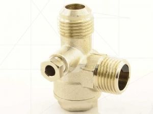 Клапан обратный G1/2"-1/2"  к головке С415М для компрессора АСО-Бежецк фото