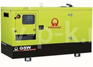 Дизельный генератор PRAMAC GSW80P 3-фазный в кожухе  фото