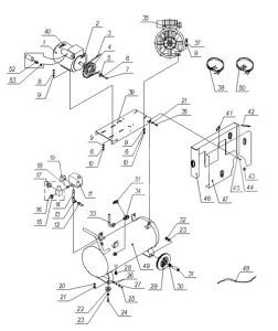 R 3101.00.00.400/500 Решетка в сборе для 50lh20a-1.5 R 3101.00.00.400/500 Решетка в сборе для 50lh20a-1.5
