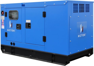 Дизельный генератор Исток АД12С-Т400-РПМ15 в кожухе с АВР  промышленный фото