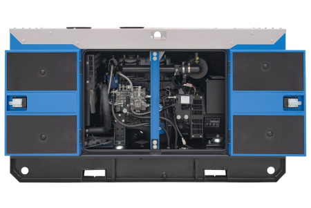 Дизельный генератор ТСС АД-12С-Т400-1РКМ5 в шумозащитном кожухе