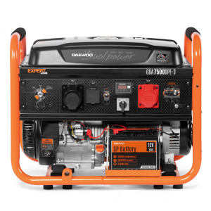 Бензиновый генератор DAEWOO GDA 7500 DPE-3 GDA 7500 DPE-3 переносной фото