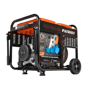 Дизельный генератор PATRIOT GRD 7500 AW 472702275 синхронный фото
