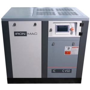Винтовой компрессор IRONMAC IC 10/10 C VSD (IP23) без ресивера фото