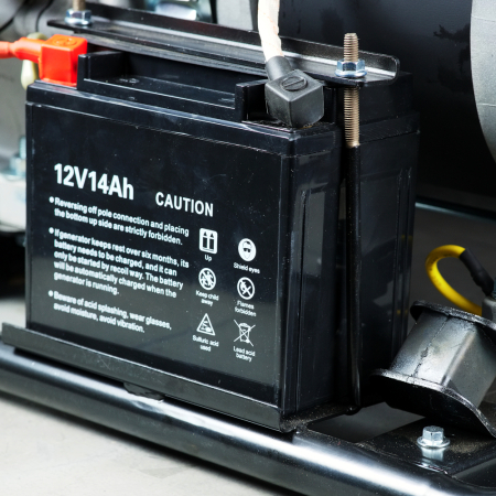 Бензиновый генератор  PRG 6000 ES + Комплект колес и ручек для генераторов в ПОДАРОК