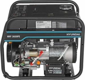 Бензиновый генератор Hyundai HHY 3020FE  для дачи фото
