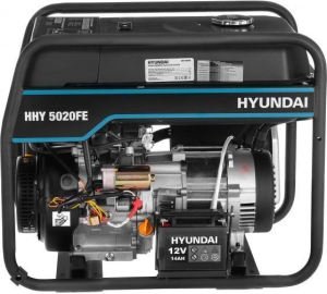 Бензиновый генератор Hyundai HHY 5020FE  Бензиновый генератор Hyundai HHY 5020FE  фото