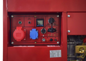 Дизельный генератор REDVOLT EPD7500EA3 EPD7500EA3 передвижной фото