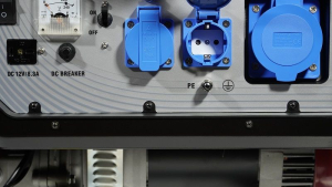 Бензиновый генератор Loncin LC8000-JS 52816 передвижной фото