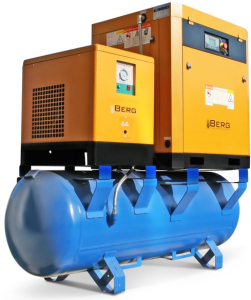 Винтовой компрессор Berg ВК-11О-500 10 (IP54) высокого давления фото