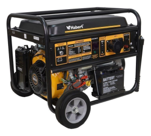 Бензиновый генератор Habert HT8000EB 57179 портативный фото