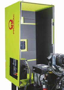 Дизельный генератор PRAMAC GBW 15 P  3-фазный в кожухе  (альт.Mecc Alte ECP3-2L/4)  Дизельный генератор PRAMAC GBW 15 P  3-фазный в кожухе  (альт.Mecc Alte ECP3-2L/4)  фото