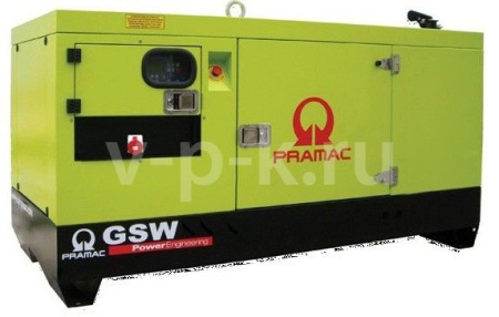 Дизельный генератор PRAMAC GSW 15 Y 3-фазный в кожухе (альт.Mecc Alte ECP3-2L/4)