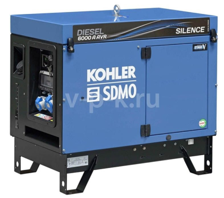 Дизельный генератор  DIESEL 6000 A AVR SILENCE C5