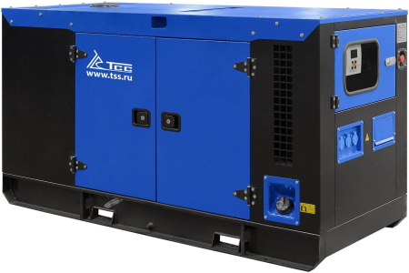 Дизельный генератор ТСС АД-24С-Т400 в шумозащитном кожухе с АВР