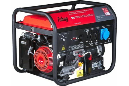 Бензиновый генератор  BS 7500 A ES Duplex Бензиновый генератор  BS 7500 A ES Duplex