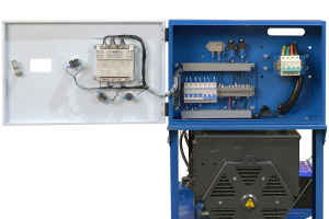 Дизельный генератор ТСС ЭД-30-Т400 с АВР в погодозащитном кожухе на прицепе 025306 Дизельный генератор ТСС ЭД-30-Т400 с АВР в погодозащитном кожухе на прицепе 025306 фото
