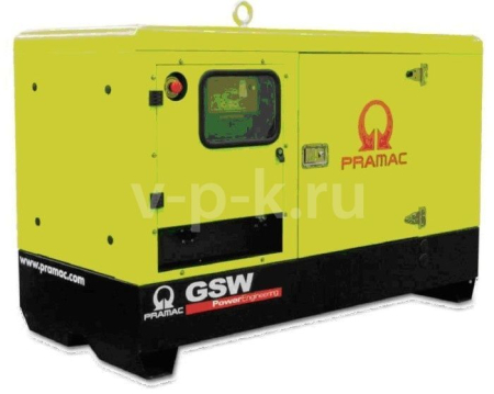 Дизельный генератор PRAMAC GSW 22 Y 3-фазный в кожухе (альт.Mecc Alte ECP28-M4 C)