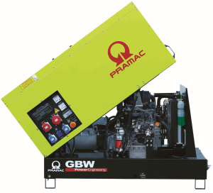 Дизельный генератор PRAMAC GBW 15 P  3-фазный в кожухе  (альт.Mecc Alte ECP3-2L/4)  Дизельный генератор PRAMAC GBW 15 P  3-фазный в кожухе  (альт.Mecc Alte ECP3-2L/4)  фото