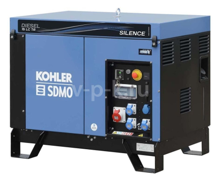 Дизельный генератор  DIESEL 15 LC TA SILENCE
