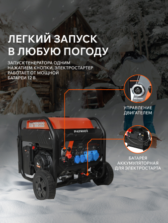 Бензиновый генератор  iGN 11000AWS