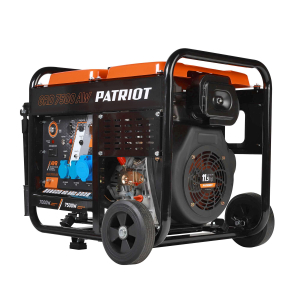 Дизельный генератор PATRIOT GRD 7500 AW 472702275 синхронный фото