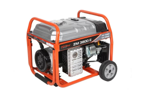 Бензиновый генератор Mitsui ZM 3800 E  передвижной фото