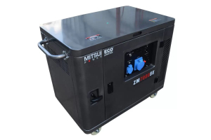 Бензиновый генератор Mitsui ZM 7000 SE  для дачи бесшумный Бензиновый генератор Mitsui ZM 7000 SE  для дачи бесшумный фото