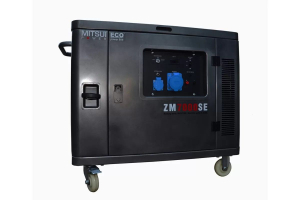 Бензиновый генератор Mitsui ZM 7000 SE  для дачи бесшумный Бензиновый генератор Mitsui ZM 7000 SE  для дачи бесшумный фото