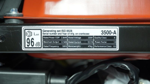 Бензиновый генератор Loncin LC3500-AS 06070 синхронный фото