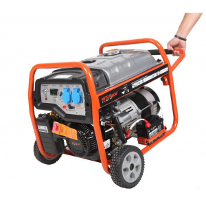 Бензиновый генератор Mitsui ZM 3800 E  передвижной фото