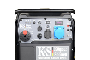 Бензиновый генератор Konner&Sohnen KS 8100iE  Бензиновый генератор Konner&Sohnen KS 8100iE  фото
