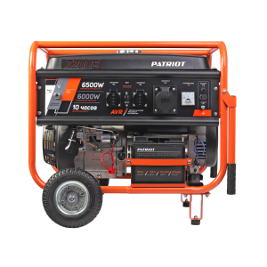 Бензиновый генератор PATRIOT SRGE 7200 E 474103188 4-х тактный фото