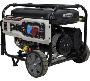 Бензиновый генератор Loncin LC10000D-S 57639 передвижной фото